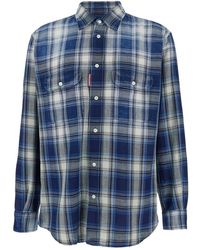 DSquared² - Canadian Vintage Check Shirt - Lyst