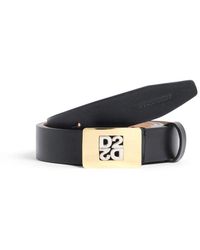 DSquared² - D2 Upside Down Plaque Belt - Lyst