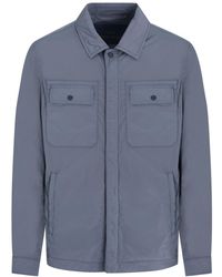 Paul & Shark - Garment Dyed Nylon Stretch Jacket - Lyst