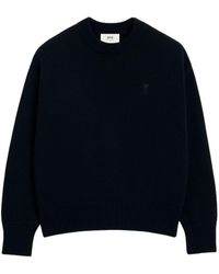 Ami Paris - Adc Crewneck Sweater - Lyst