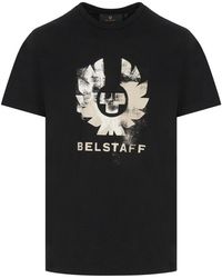 Belstaff - Blur Cotton T Shirt - Lyst