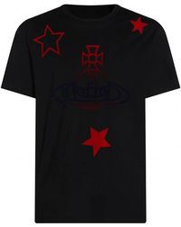 Vivienne Westwood - Orb & Star T Shirt - Lyst
