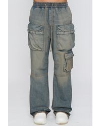 Amiri - Drawstring BAGGY Cargo Jean - Lyst