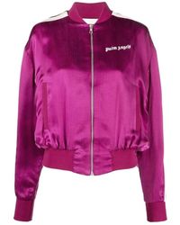 Palm Angels - Zip-fastening Bomber Jacket - Lyst
