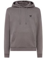 Belstaff - Patch Logo Hooded Top - Lyst