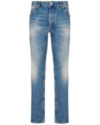 Balmain - Vintage Denim Jeans - Lyst