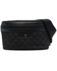 Emporio Armani - Branded Belt Bag - Lyst