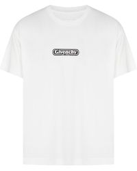 Givenchy - Over Fit Cotton Logo T Shirt - Lyst