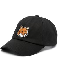 MAISON KITSUNE PARIS - Fox Head 6 Panel Cap - Lyst