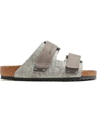Birkenstock - Uji Leather & Textile Sandals - Lyst