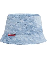 DSquared² - D2 Monogram Bucket Hat - Lyst