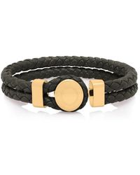 Tom Ford - Leather Press Stud Bracelet - Lyst