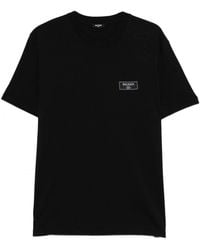 Balmain - Regular Couture Label T Shirt - Lyst