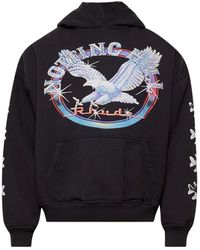 Rhude - Notting Hill Eagle Hooded Top - Lyst