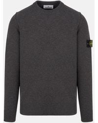 Stone Island - Crew Neck 5100072 Sweater - Lyst