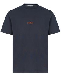 Stone Island - Branded 2100001 T Shirt - Lyst