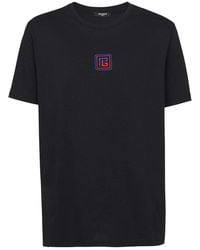 Balmain - Bulky Fit Bp T Shirt - Lyst