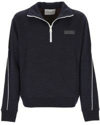 Givenchy - 1/4 Zip Wool Sweater - Lyst