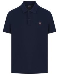 Paul & Shark - Pique Cotton Polo Shirt - Lyst