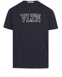 Valentino - Vltn Embroidery T-shirt - Lyst