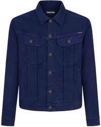 Tom Ford - Moleskin Icon Jacket - Lyst