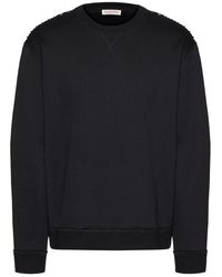 Valentino - Black Untitled Sweatshirt - Lyst