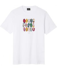 Paul Smith - Ps Casquettes Regular Fit T Shirt - Lyst