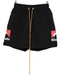 Rhude - Moonlight Logo Shorts - Lyst