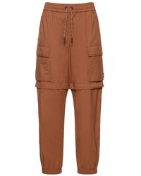 3 MONCLER GRENOBLE - Cuffed Cargo Pants - Lyst