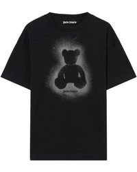 Palm Angels - Spray Bear Regular Tee - Lyst