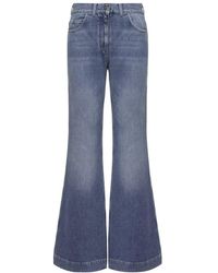 Moncler - Flared Denim Jeans - Lyst