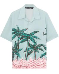 Palm Angels - Palms Row Bowling Shirt - Lyst