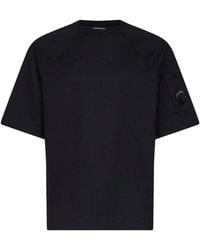 C.P. Company - 30/2 Heavy Cotton Lens T Shirt - Lyst