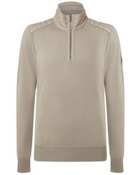 Belstaff - Kilmington 1/4 Zip Sweater - Lyst