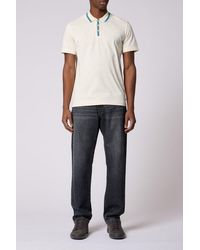 Paul Smith - Ps Regular Fit Zip Polo - Lyst
