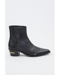 Amiri - Leather Ma Pointy Boot - Lyst