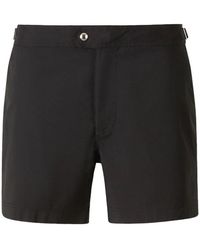 Tom Ford - Compact Poplin Swim Shorts - Lyst