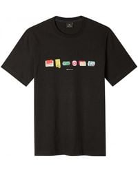 Paul Smith - Ps Regular Fit Print T Shirt - Lyst
