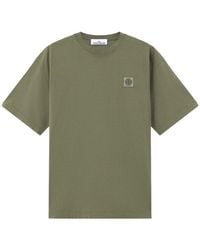 Stone Island - Patch Logo 2100030 T Shirt - Lyst