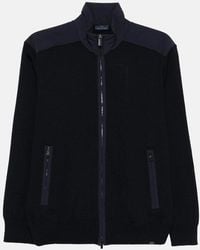 Paul & Shark - Technical Wool Full Zip Typhoon Sweater - Lyst