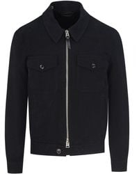 Tom Ford - Double Weft Twill Jacket - Lyst