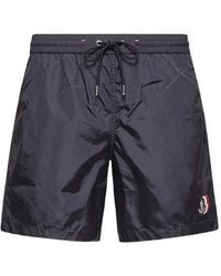 Moncler - Archive Logo Swimshorts - Lyst