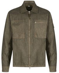 C.P. Company - Cotton Zipped Lens Overshirt - Lyst