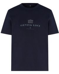 Brunello Cucinelli - Genivs Loci T Shirt - Lyst