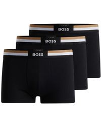 BOSS - Trunk 3 Pack Boxer Shorts - Lyst