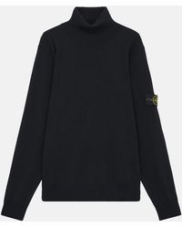 Stone Island - T Neck 5100025 Sweater - Lyst