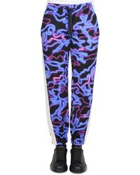Valentino - Neon Print Joggers - Lyst