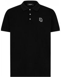 DSquared² - Tennis Fit Logo Polo Shirt - Lyst