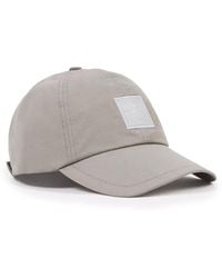 Stone Island - Ghost S00f1 Patch Logo Cap Colour: Grey - Lyst