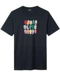 Paul Smith - Ps Casquettes Regular Fit T Shirt - Lyst